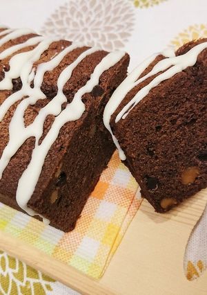 Wチョコパウンドケーキ-レシピのメイン写真