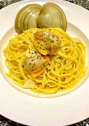 ホンビノス貝のボンゴレビアンコ-レシピのメイン写真