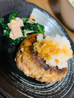 大葉ベーコン食べ応えある和風ハンバーグ♡-レシピのメイン写真