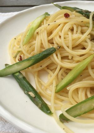 アスパラのパスタ-レシピのメイン写真