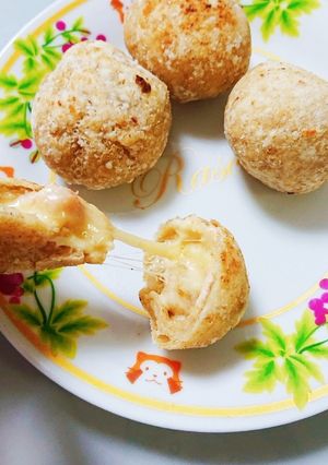 オートミールでチーズボール。チーズと明太-レシピのメイン写真