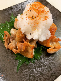 鶏皮カリカリ焼き おろしポン酢-レシピのメイン写真