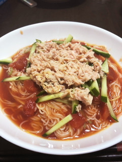 さっぱりトマト素麺-レシピのメイン写真