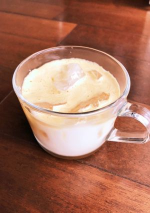 簡単!アイスほうじ茶ラテ♬-レシピのメイン写真