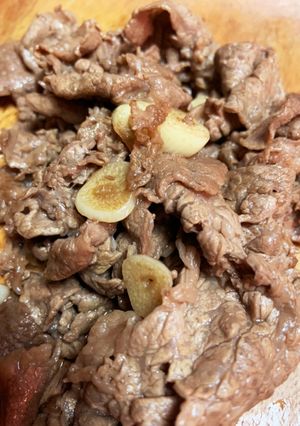 牛肉のニンニク炒め-レシピのメイン写真
