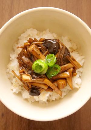 醤油とみりんのみ♪3種キノコのなめたけ-レシピのメイン写真