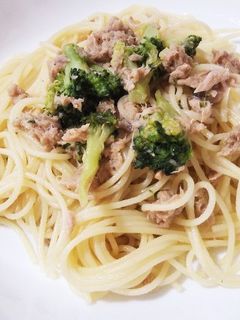 簡単ツナとブロッコリーの和パスタ-レシピのメイン写真