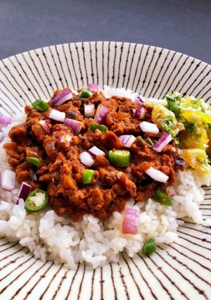 自家製挽肉のラムキーマカレー-レシピのメイン写真