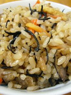 しょうが香るひじきご飯-レシピのメイン写真