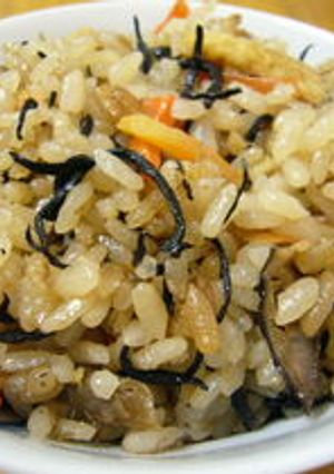 しょうが香るひじきご飯-レシピのメイン写真