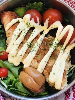 お弁当●鮭フライ弁当-レシピのメイン写真