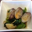 あさりと小松菜の旨煮 (透析食)