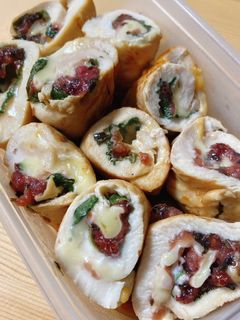 【糖質制限】ささみの梅しそチーズ巻き-レシピのメイン写真
