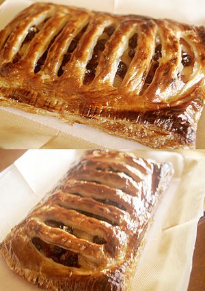 甘い誘惑☆桃とクリームチーズのパイ♪-レシピのメイン写真