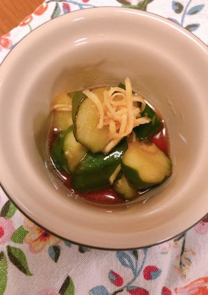 簡単！常備菜にも！中華風たたききゅうり-レシピのメイン写真