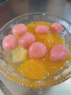 豆乳白玉フルーツポンチ-レシピのメイン写真