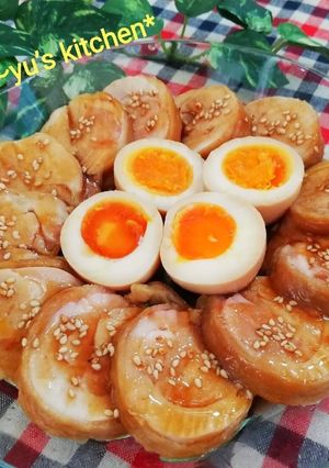 めっちゃ柔らか～♡鶏もも肉チャーシュー♪-レシピのメイン写真