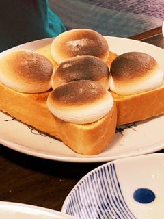 チョコ入りマシュマロでトースト-レシピのメイン写真