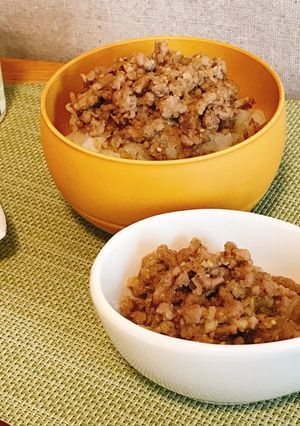 しっとりすりごまの肉味噌-レシピのメイン写真