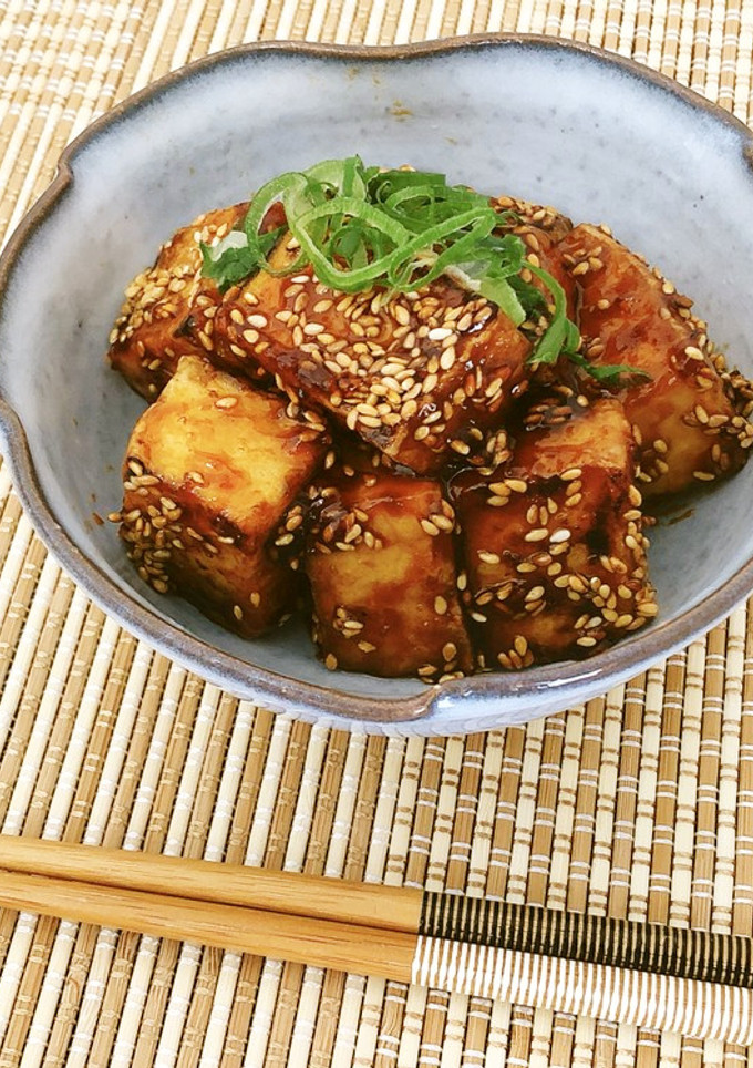 厚揚げのごま照り焼き-レシピのメイン写真