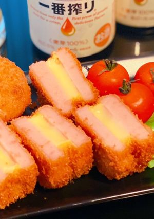 超簡単 子供も好きなチーズハムカツ-レシピのメイン写真