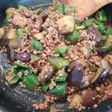 大豆のお肉で☆麻婆茄子♪