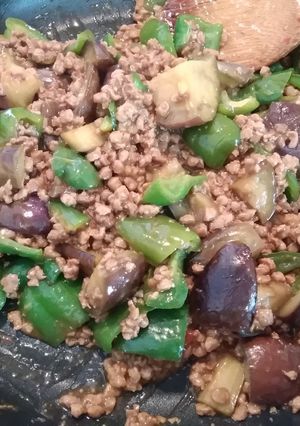 大豆のお肉で☆麻婆茄子♪-レシピのメイン写真