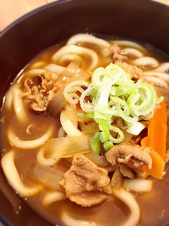 カレールーで☆カレーうどん-レシピのメイン写真
