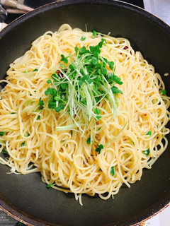 カイワレペペロンチーノ-レシピのメイン写真