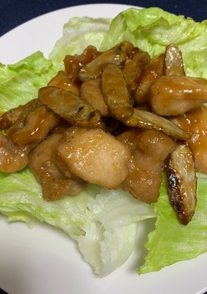鶏ごぼう-レシピのメイン写真