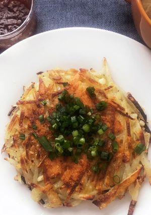 カリカリねっとり!じゃがチーズガレット-レシピのメイン写真
