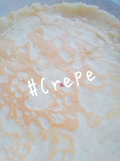 #卵無しクレープ♡材料3つで作れちゃう♪-レシピのメイン写真