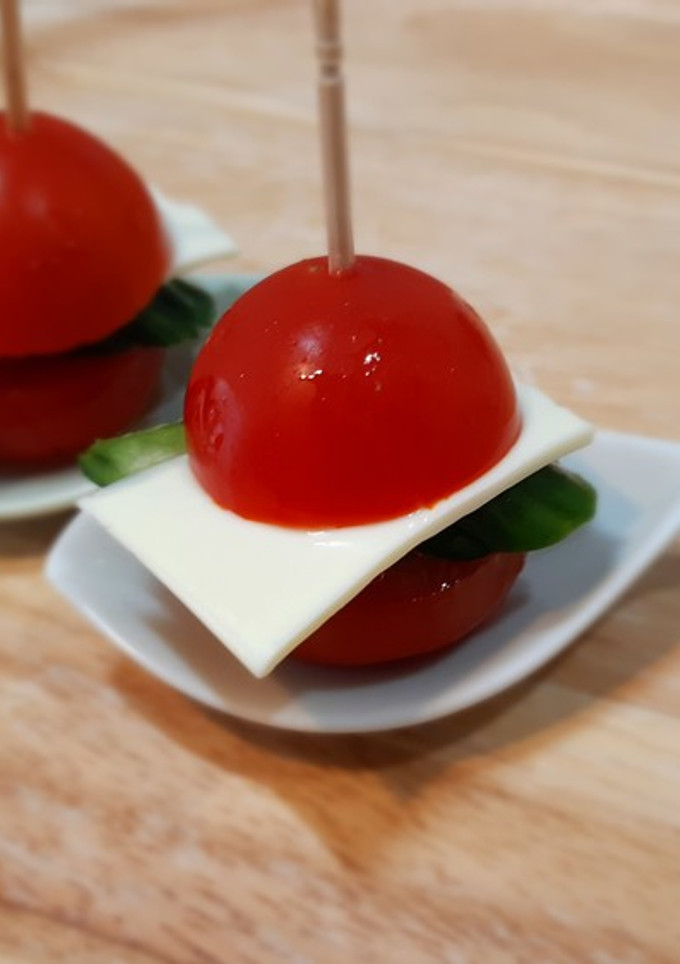 超簡単きゅうりの漬物で和カプレーゼ風-レシピのメイン写真