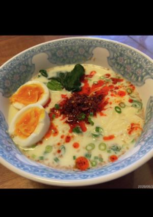 冷製豆乳坦々風そうめん-レシピのメイン写真