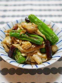 舞茸としし唐の中華炒め-レシピのメイン写真