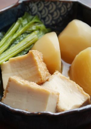 【作り置き】かぶと厚揚げの煮物-レシピのメイン写真