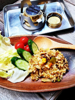 メスティンで炊くカレーピラフ-レシピのメイン写真