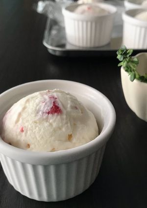 いちごフローズンヨーグルト-レシピのメイン写真