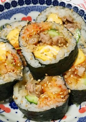 キンパ風海苔巻き-レシピのメイン写真