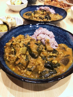 トマトとほうれん草のキーマカレー-レシピのメイン写真