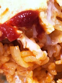 絶品!オムライスのためのケチャップライス-レシピのメイン写真