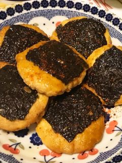 豆腐と鶏ひき肉のふわふわ磯部つくね-レシピのメイン写真