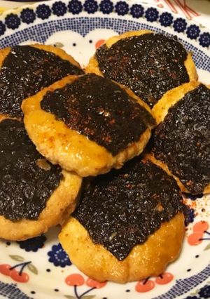 豆腐と鶏ひき肉のふわふわ磯部つくね-レシピのメイン写真