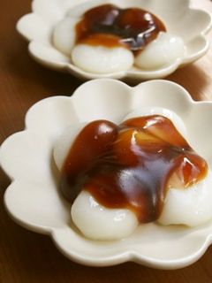 白玉でもちもち♪みたらし団子♪-レシピのメイン写真