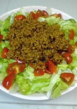 一皿ご飯♪　タコライス-レシピのメイン写真