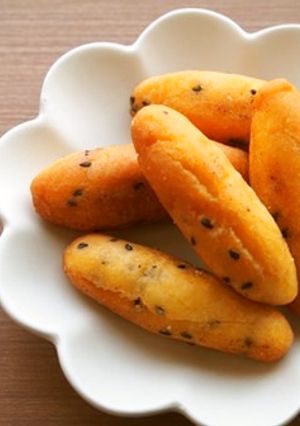 白玉粉入り！米粉ドーナツ♪もちカリ食感!-レシピのメイン写真