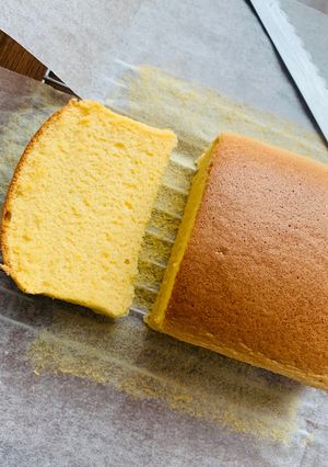 台湾カステラ風ケーキ　パウンド型-レシピのメイン写真