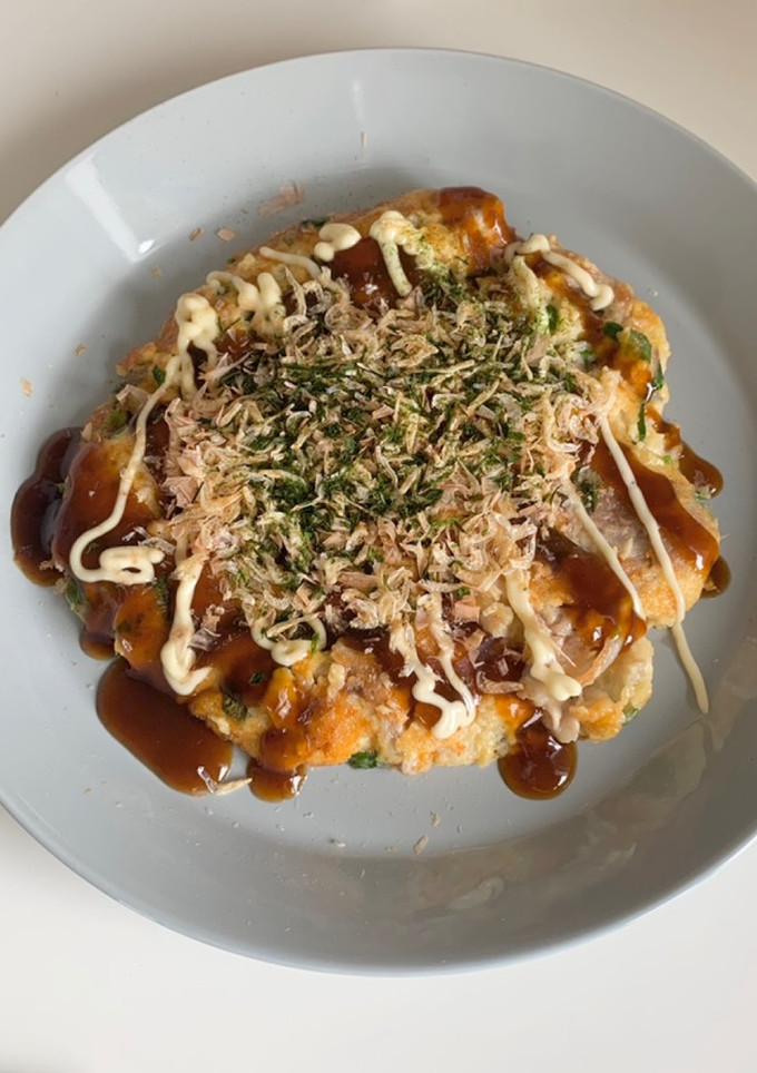 長芋のふわふわお好み焼き-レシピのメイン写真