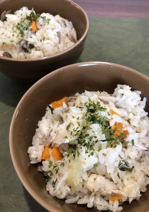 ホットクックで塩鯖炊込みご飯-レシピのメイン写真