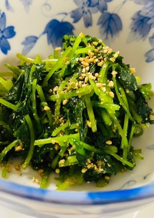 三つ葉の胡麻和え-レシピのメイン写真